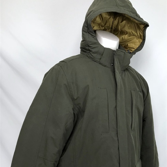 Eddie Bauer Quilt Lined Hip Length Parka Coat - Picture 3 of 8
